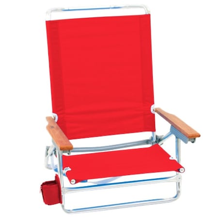 Rio Brands Beach Chair Classic Red SC590-33PK4